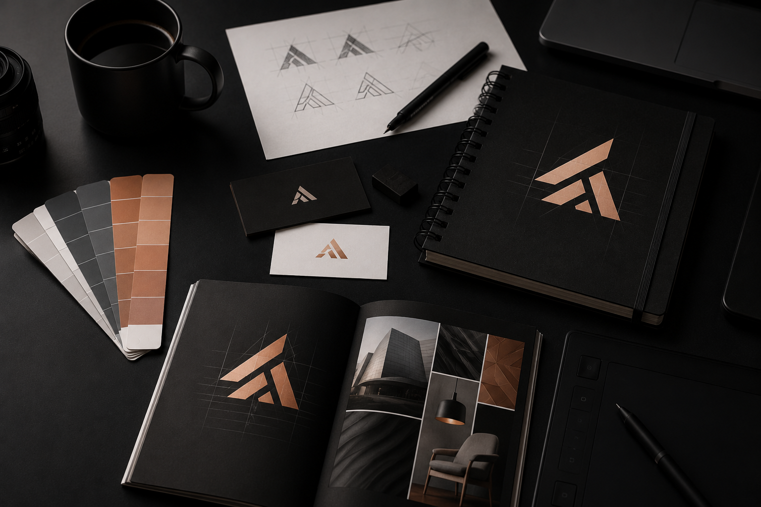 Brand identity work